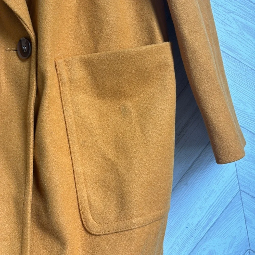 NEW Topshop coat yellow 2 - Picture 3 of 4